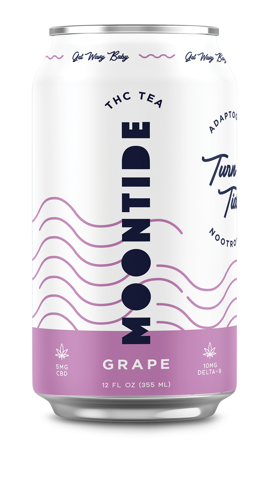 MOONTIDE (10mg) THC TEA "GRAPE" 4PACK