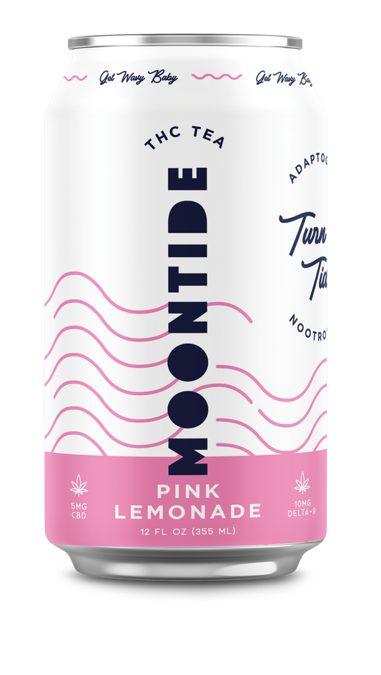 MOONTIDE (10mg) THC TEA "PINK LEMONADE" 4PACK